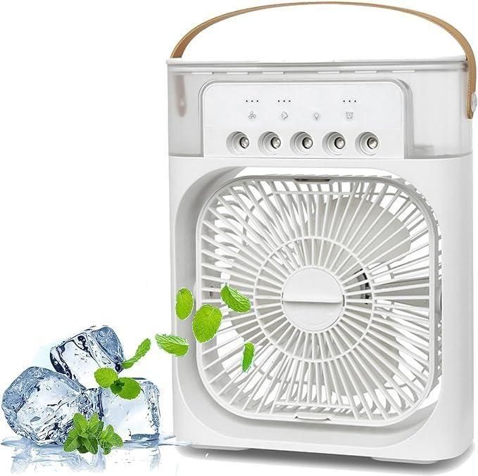 Multifunction Water Spray Mist Fan Air Cooler fan USB Electric Fan