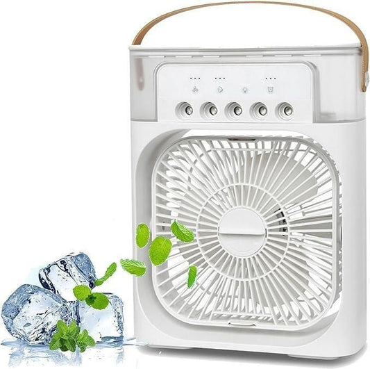 Multifunction Water Spray Mist Fan Air Cooler fan USB Electric Fan