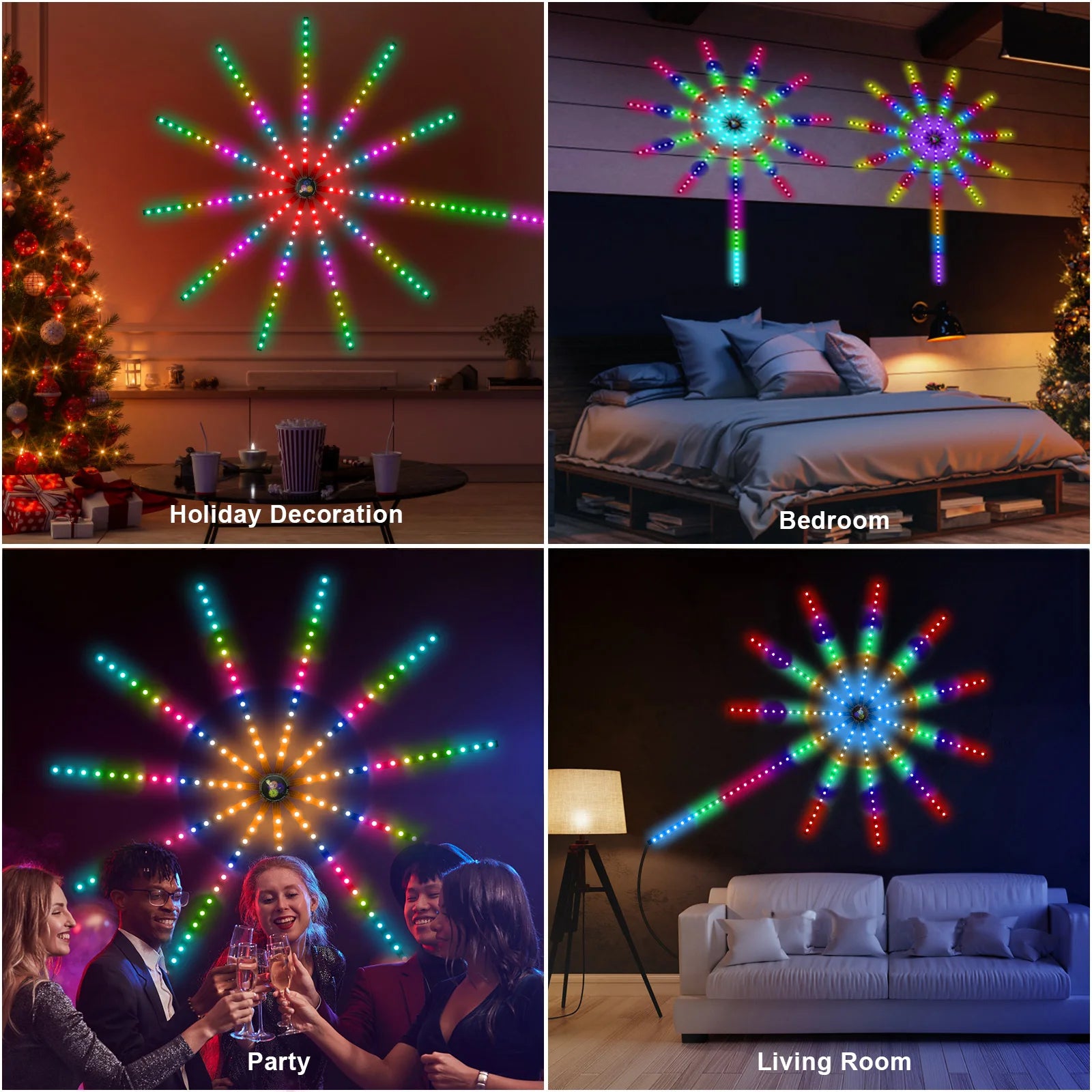 LumiBurst™ – Music-Synced Firework Light Show