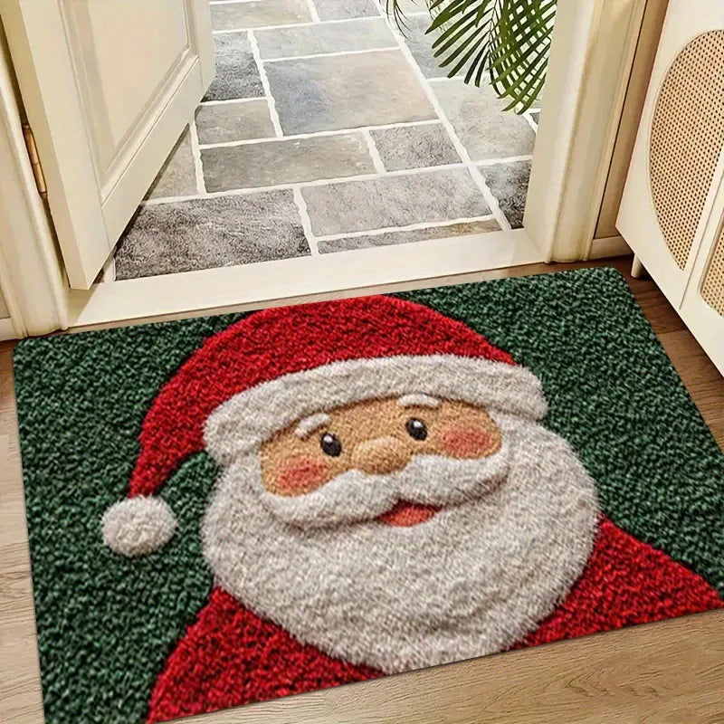 SantaStep™ – Cozy Christmas Tree Carpet Runner 🎄
