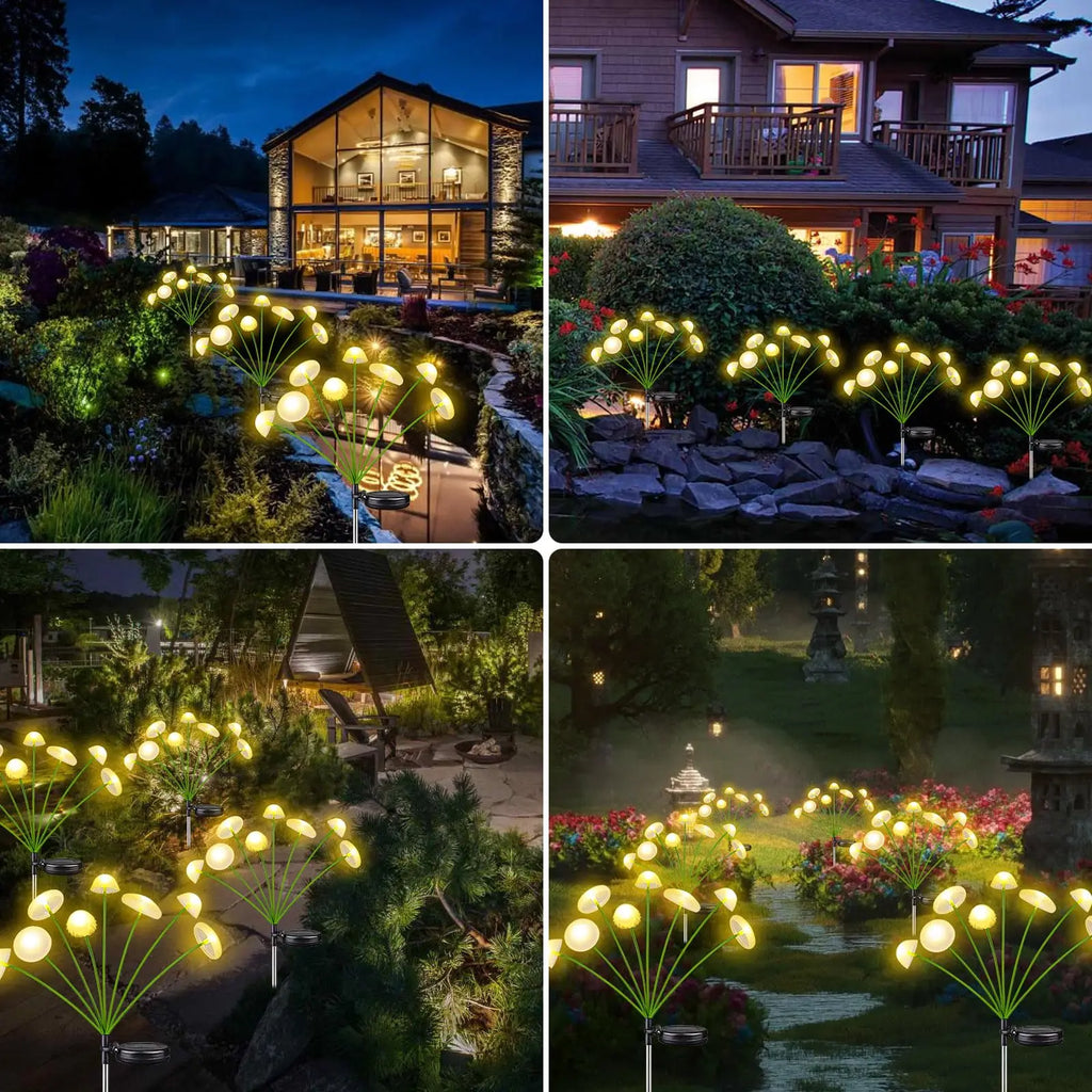 Solar Mushroom Lawn Lights