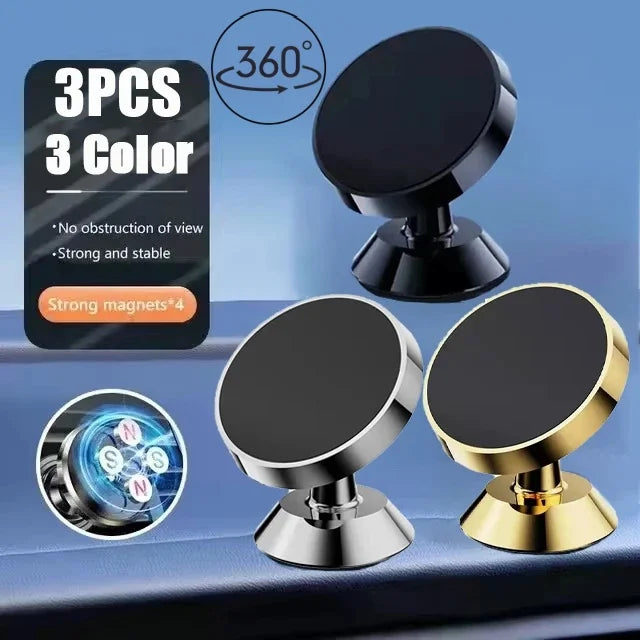K007 Magnetic Phone Holder｜Three-axis Rotation For Free Adjustment｜A Convenient Choice For Multiple Scenarios.